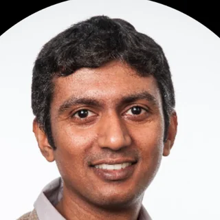 Portrait of the Indian co-founder